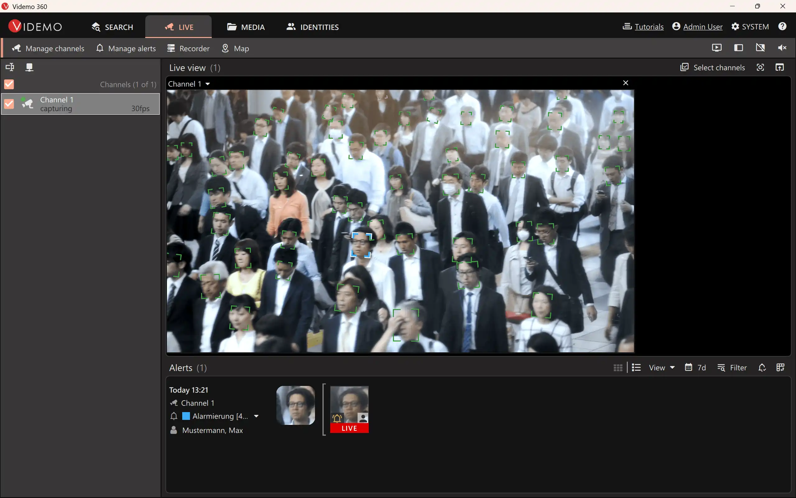 Videmo 360 - Live Video Surveillance - Screenshot 1