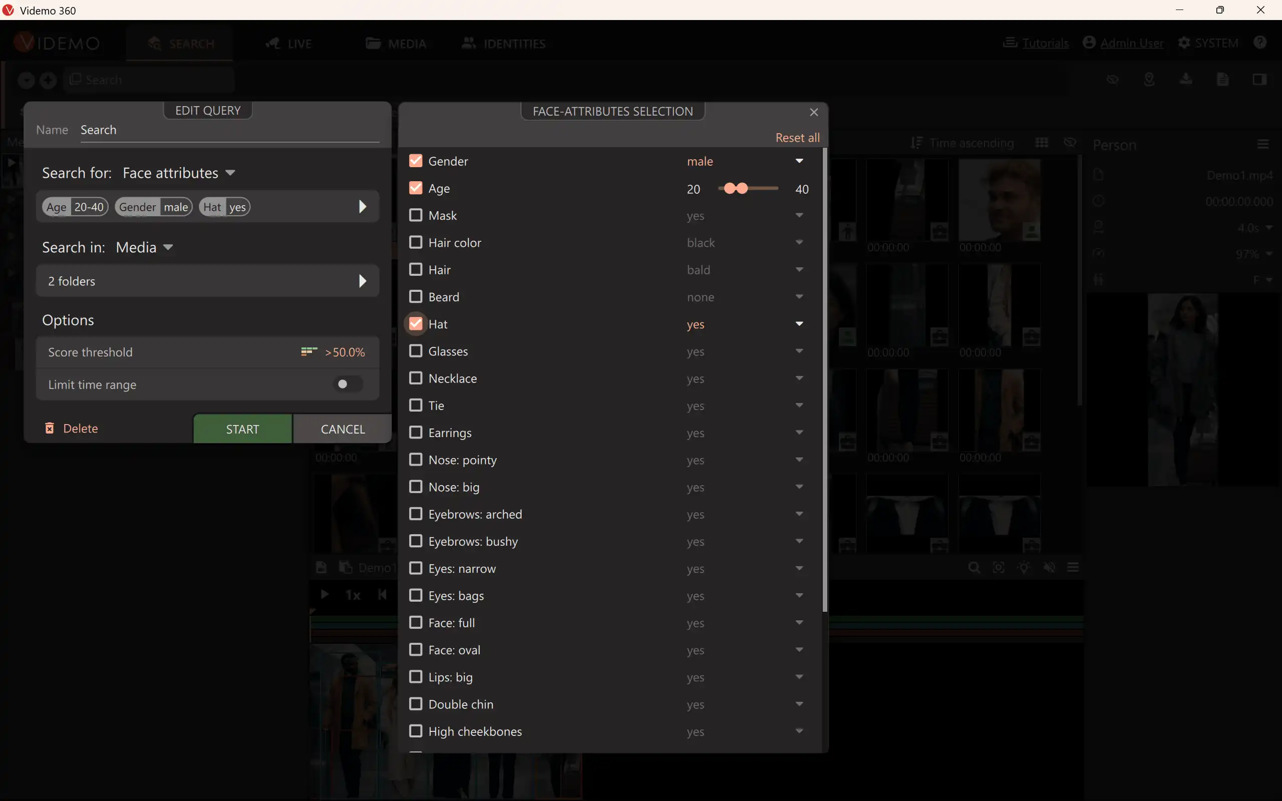 Videmo 360 - Retrospektive Videoanalyse - Screenshot 2