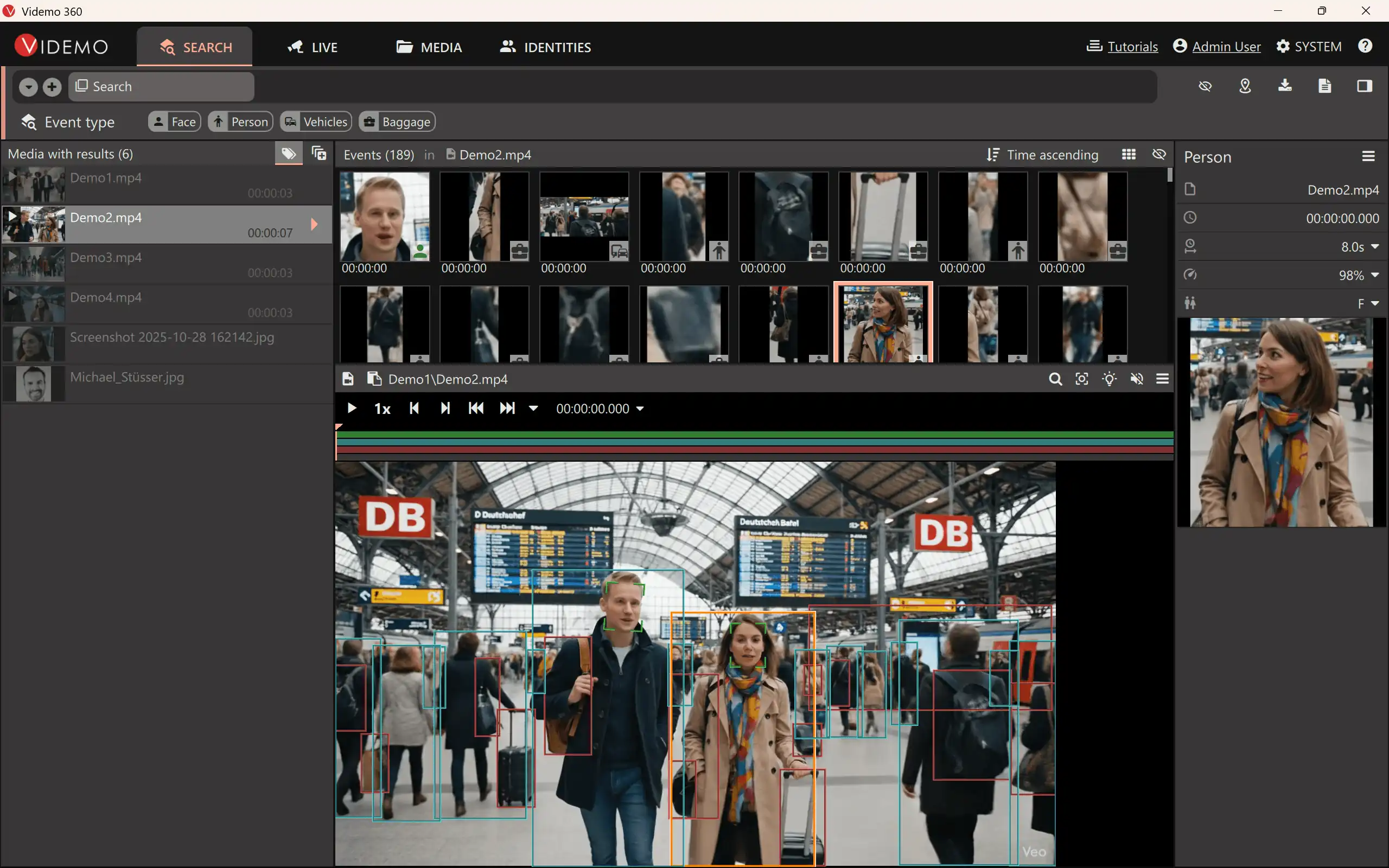 Videmo 360 - Retrospektive Videoanalyse - Screenshot 3